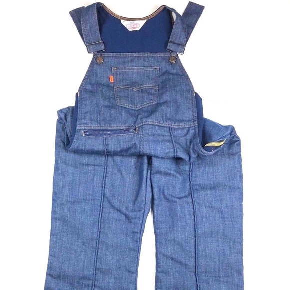 Levi's Other - VTG 70s Ski Levis Womens Insulated Bib Indigo Jean